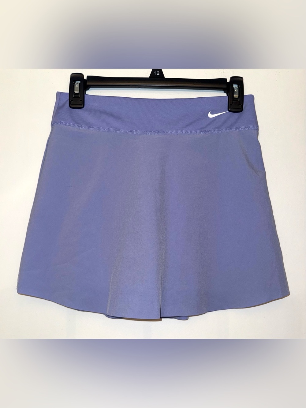 Nike Court Dri-FIT Victory Flouncy tennis skirt in a lilac purple color, sz XL